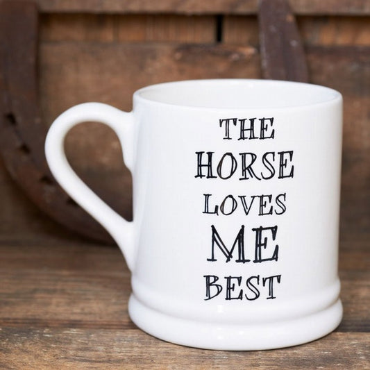 Le cheval m'aime meilleure tasse