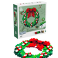 Plus Plus Puzzle by Number Christmas Wreath