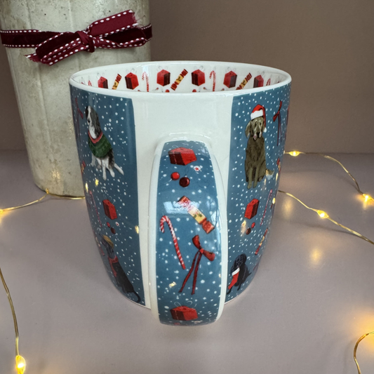 Christmas Dogs Mug