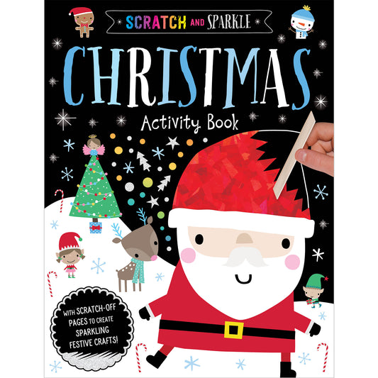 Libro de actividades navideñas de Scratch and Sparkle