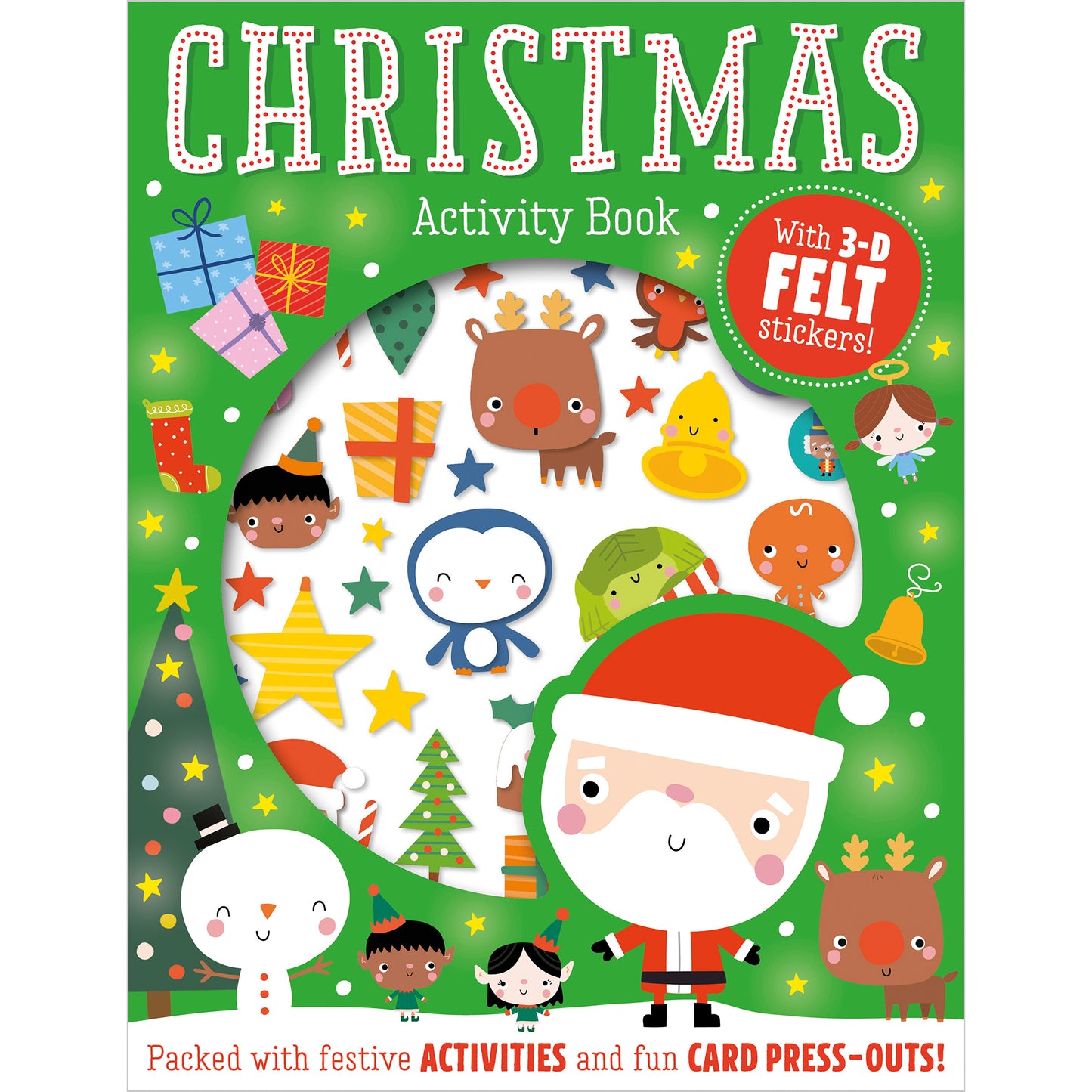 Christmas Felt Stickers Activity Book