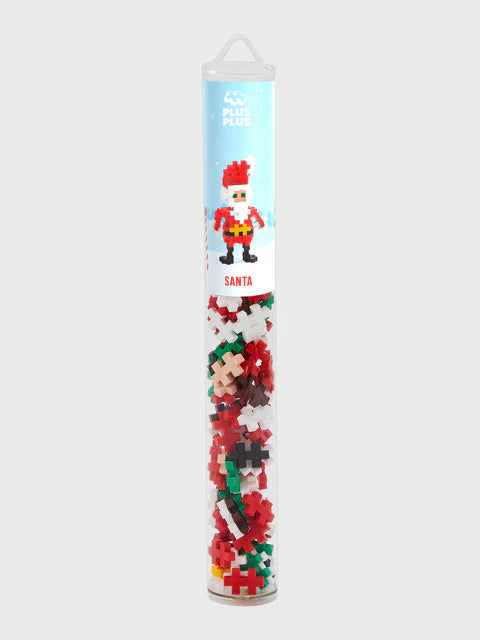 Plus Plus Santa Tube