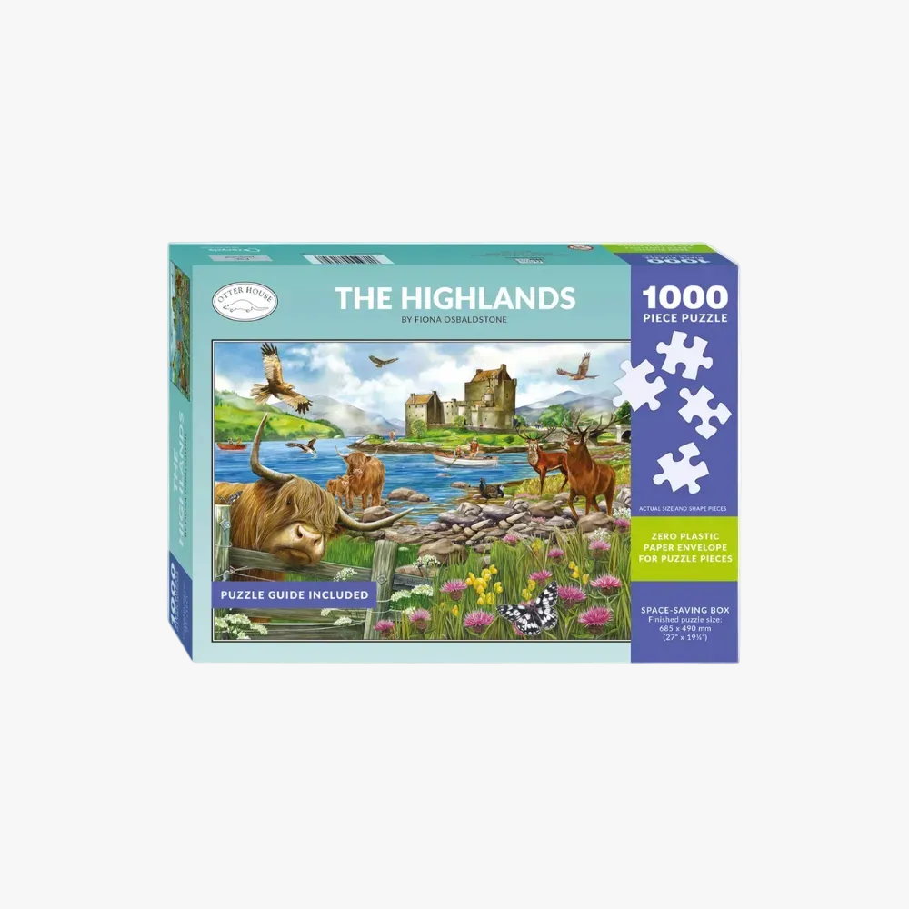The Highlands - 1000 Piece Jigsaw Puzzle