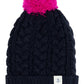 Lighthouse Cable Knit Bobble Hat