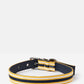 Joules Yellow & Navy Coastal Dog Collar