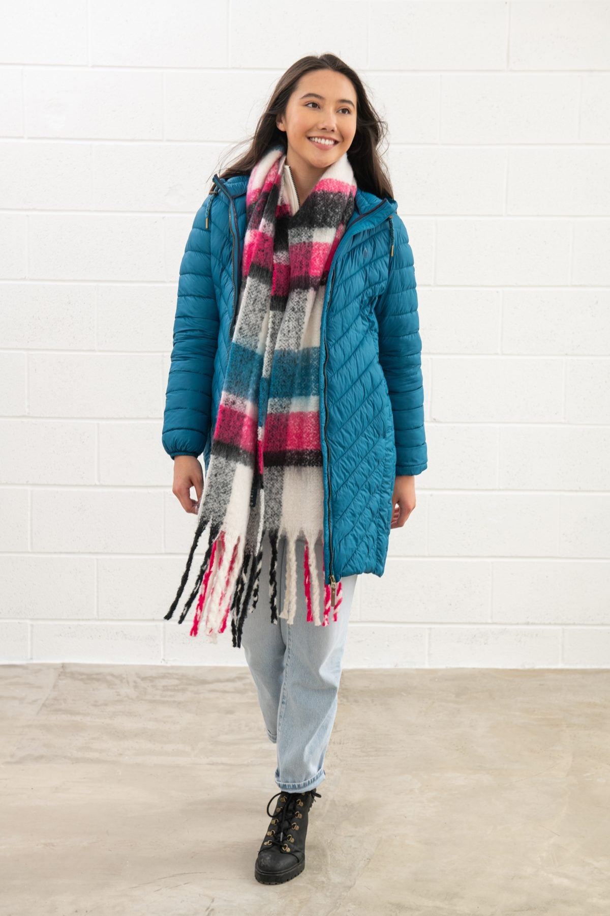 Lighthouse Clothing Laurel Ladies Coat - Teal