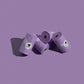 Adios Plastic Lilac Poo Bags Single Roll