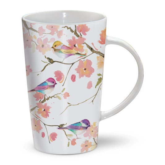 Bird Floral Mug