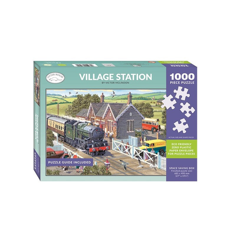 Puzzle de 1000 piezas de la estación Village