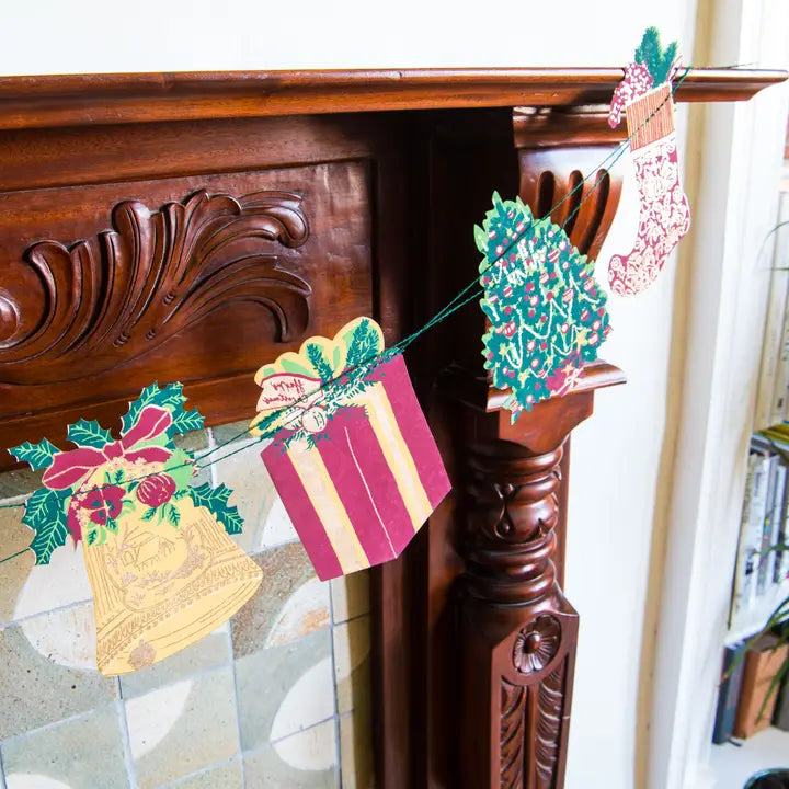 Christmas Sewn Garland