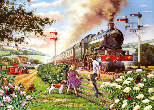 Puzzle pour enfants ferroviaires BIG500