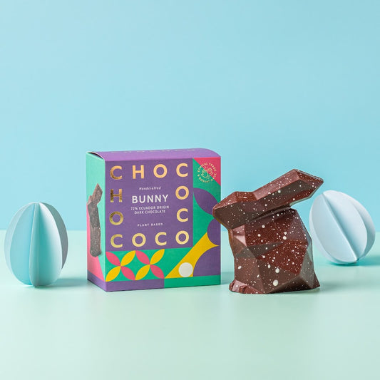 Conejito de chocolate amargo Chococo