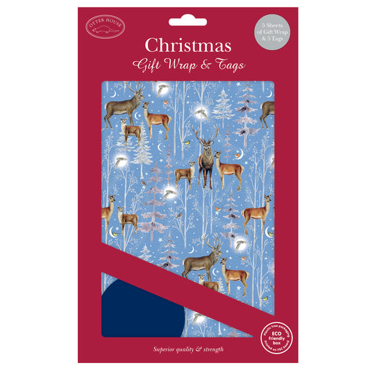 Winter Visitors Gift Wrap