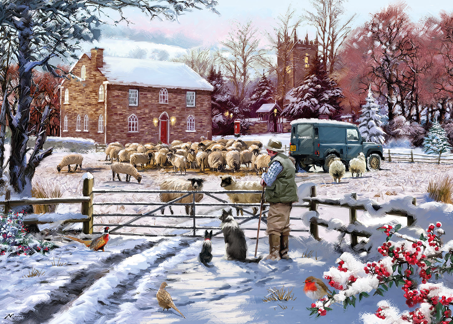 Home Farm 1000pc Puzzle