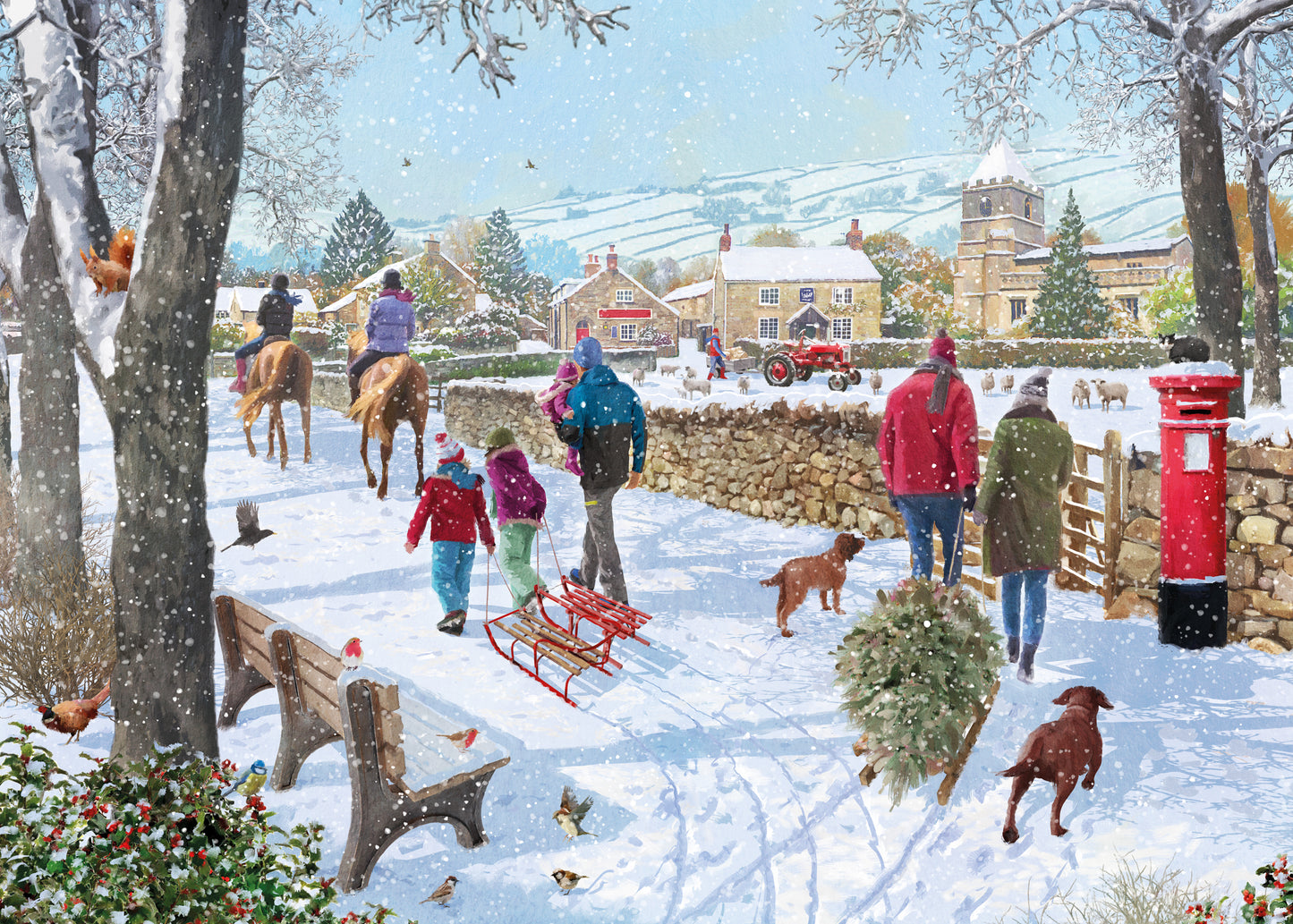 Christmas Walk 1000pc Puzzle