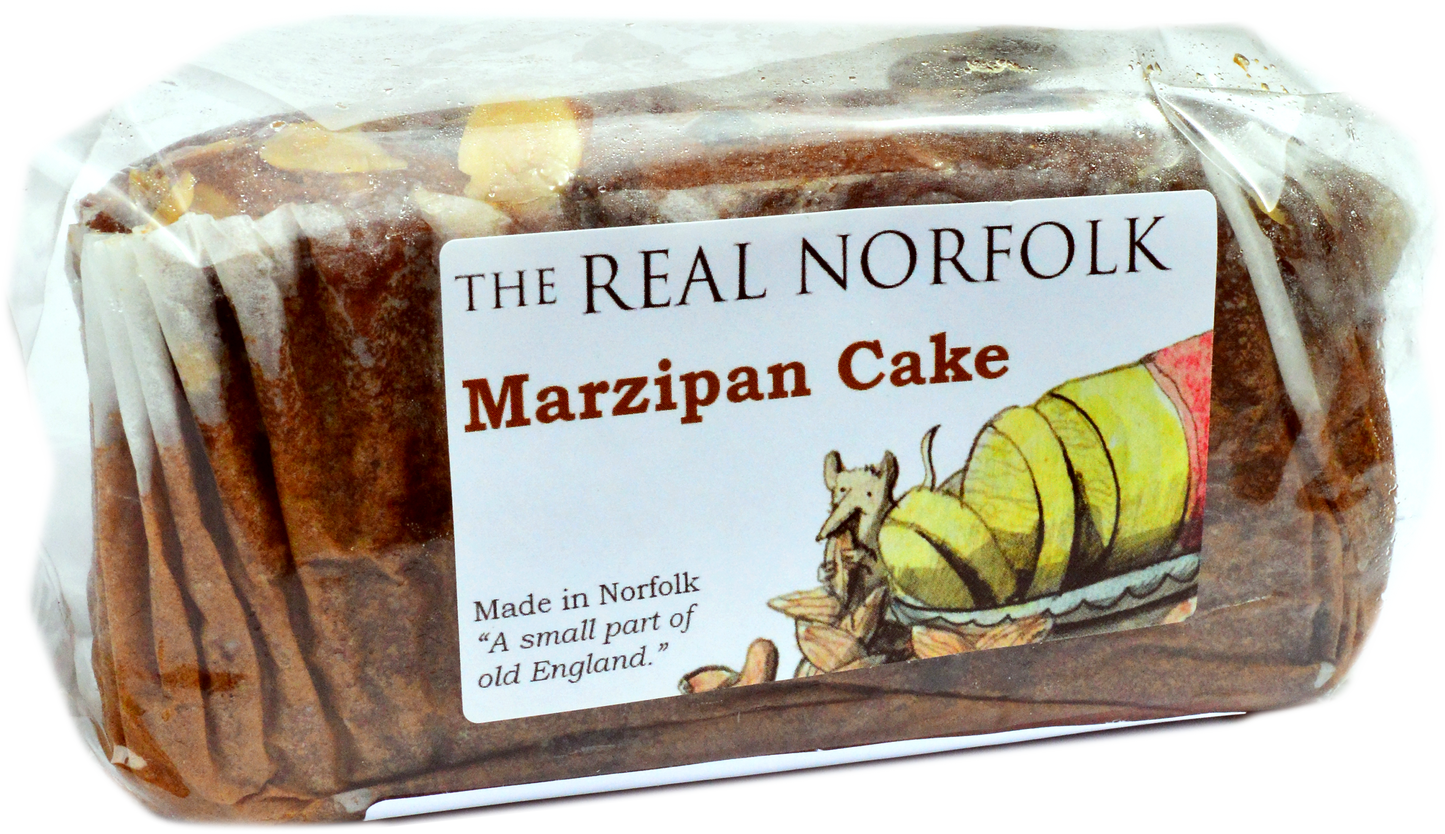 Iced Marzipan Christmas Cake