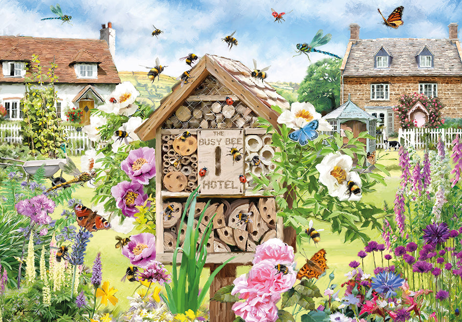 Busy Bee Hotel 500 Piece Puzzle