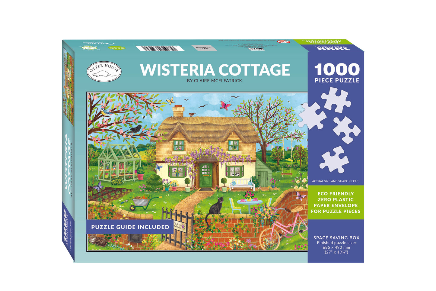 Wisteria Cottage 1,000 Piece Puzzle