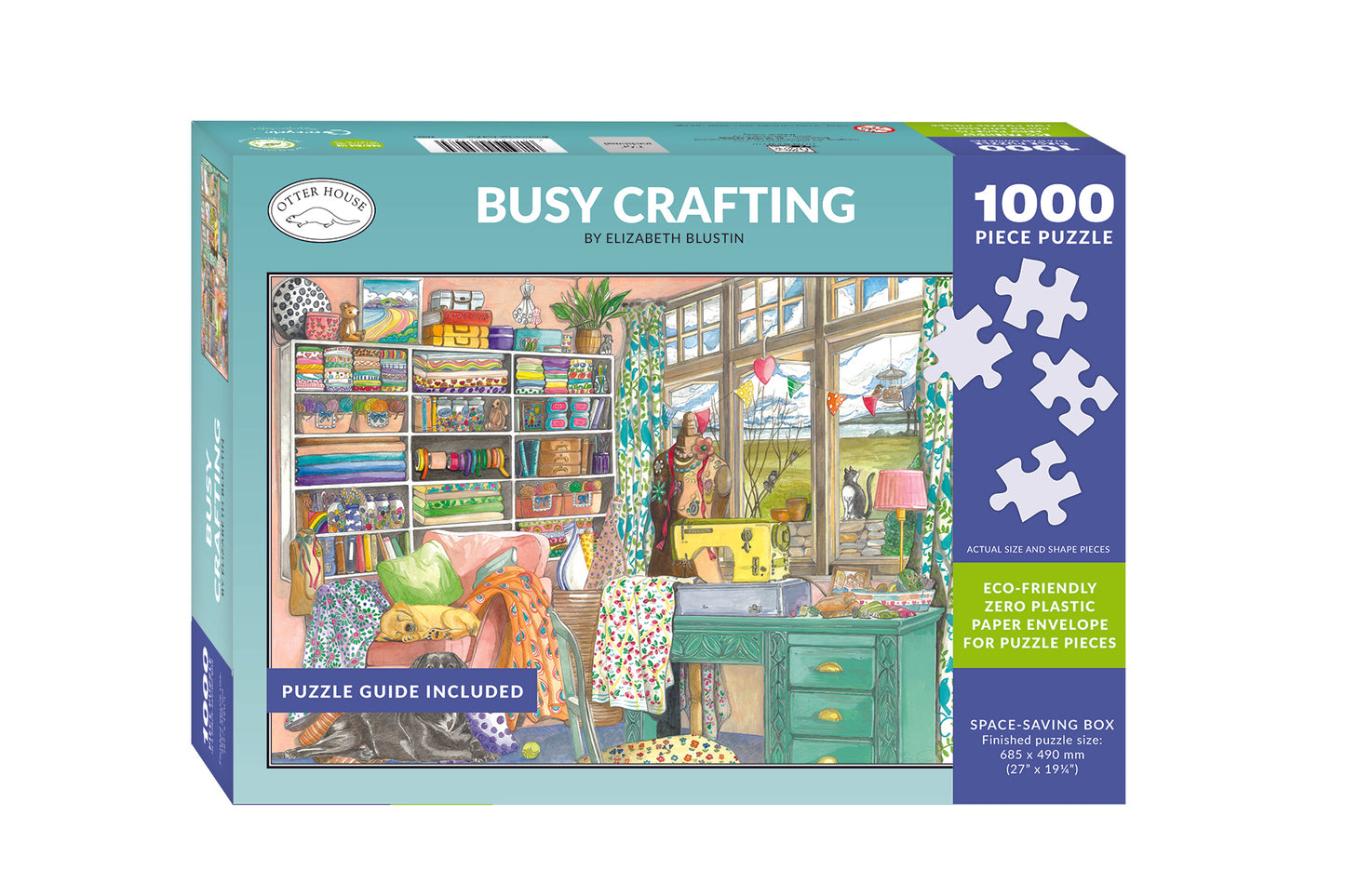 Busy Crafting 1,000 Piece Puzzle