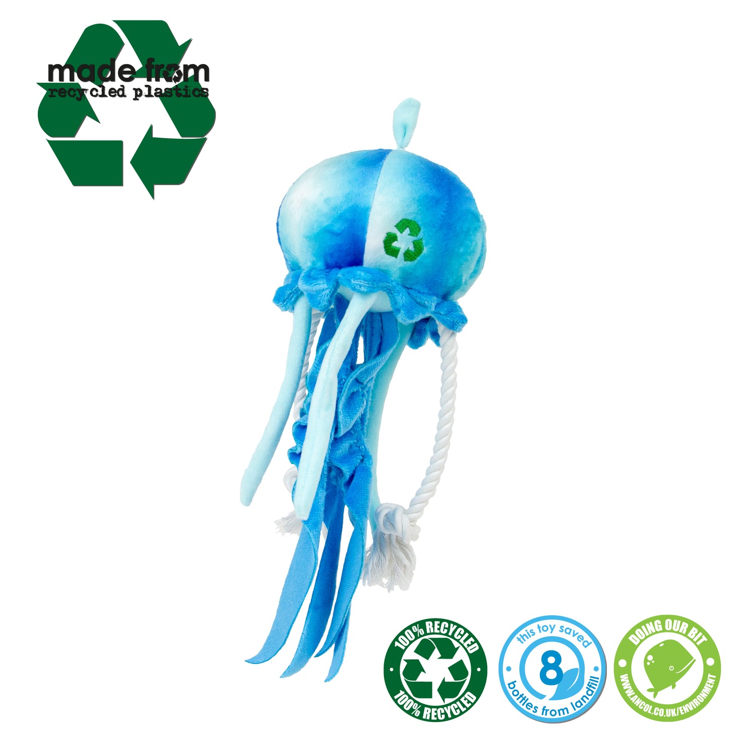 Eco Jellyfish Dog Toy