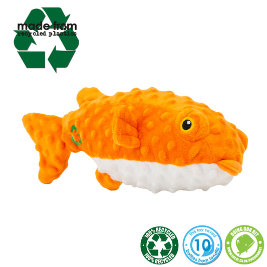 Eco Puffer Fish Dog Toy