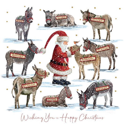 Santa's Donkeys