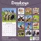 Donkey Square Calendar 2026