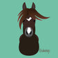Imán cerámico ilustrado de Redwings