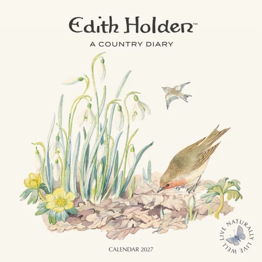 Country Diary, Edith Holden wall calendar 2027