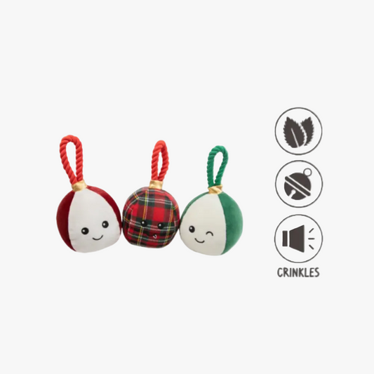 Festive Bauble Trio