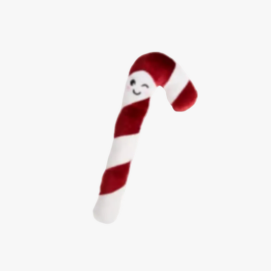 Rosewood Christmas Dinner Dog Stocking (Candy Cane Toy Included)
