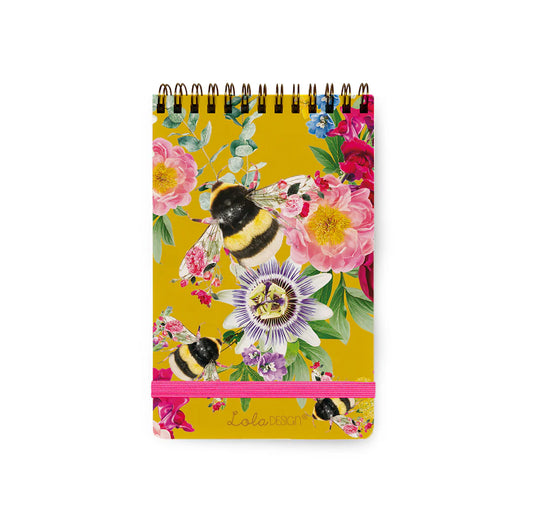 Botanical Bee Reporter Notepad