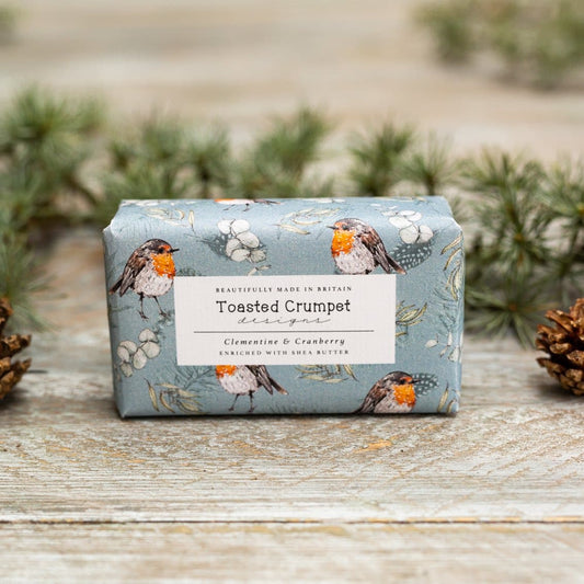 Robin & Eucalyptus Clemintine & Cranberry Soap