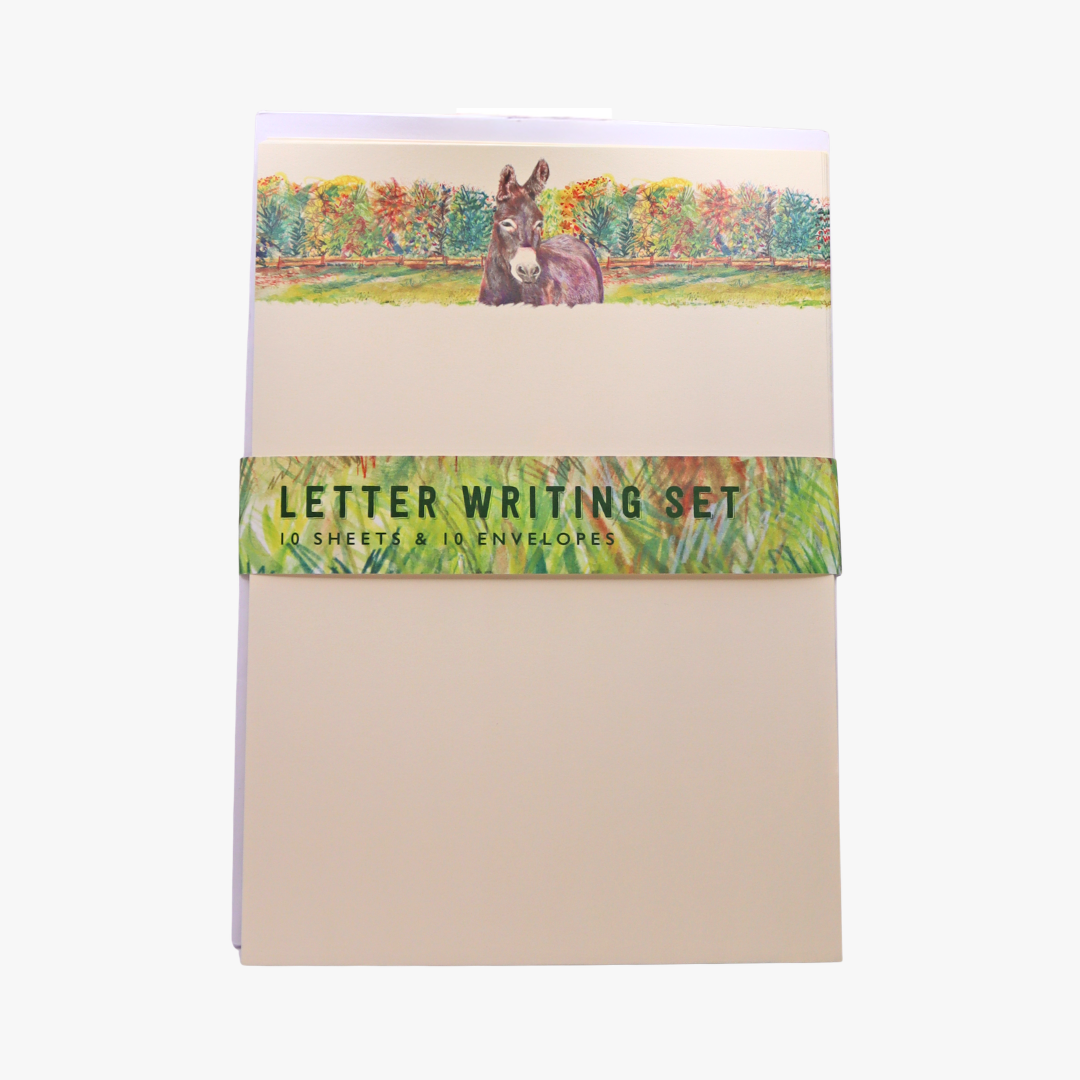 Juego de escritura Denver el burro