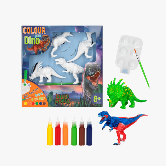 Dino World DIY Colour Your Dino
