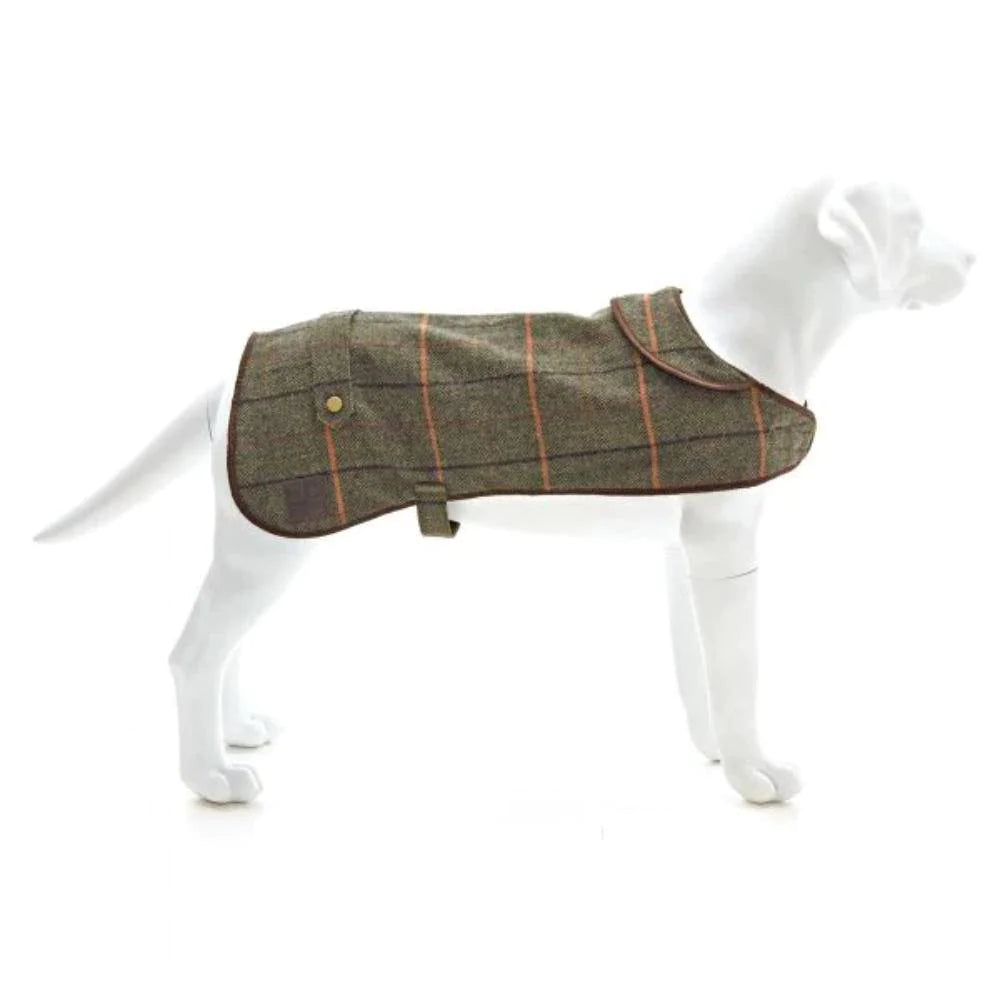 Tweedmill Country Dog Coat 12 Tweed Design