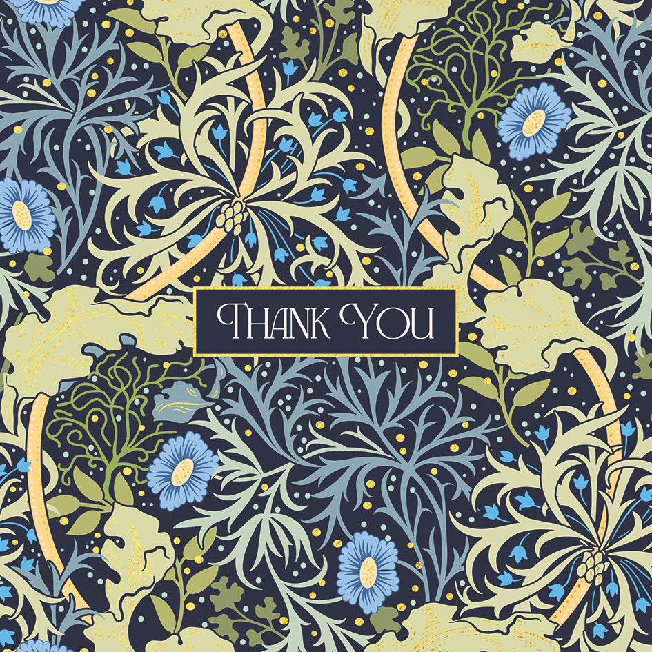 Thank You Floral Card
