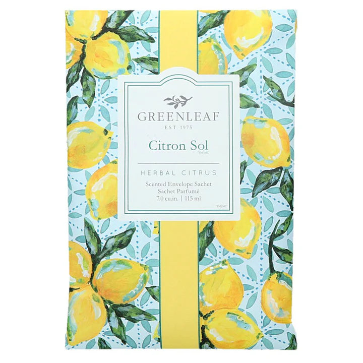 Citron Sol Scented Sachet