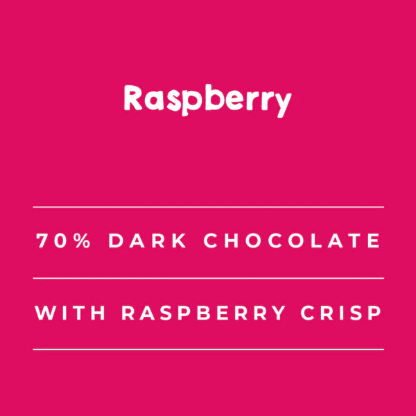 Gnaw Raspberry Dark Chocolate Bar