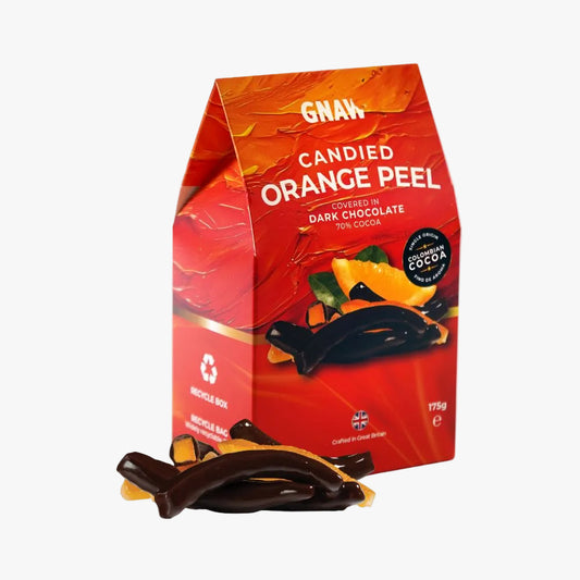 GNAW 70% Dark Chocolate Orange Peel Bites