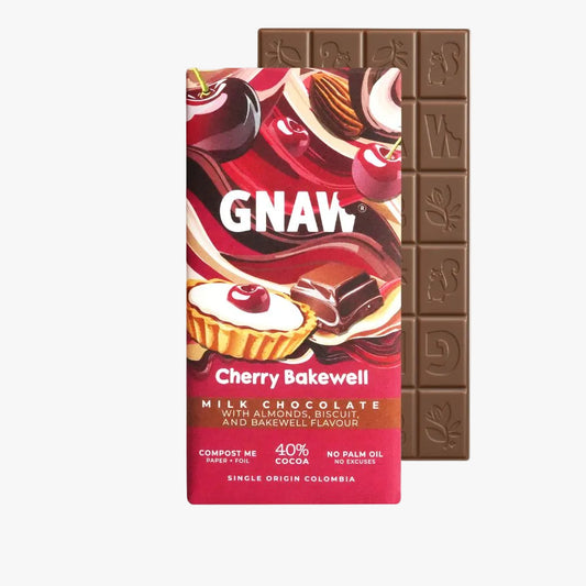 Cherry Bakewell Milk Chocolate Bar