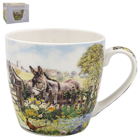 Donkey Pasture Breakfast Mug