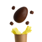 H&amp;J Huevo de Chocolate con Leche y Caramelo Salado Bombones Individuales 260g