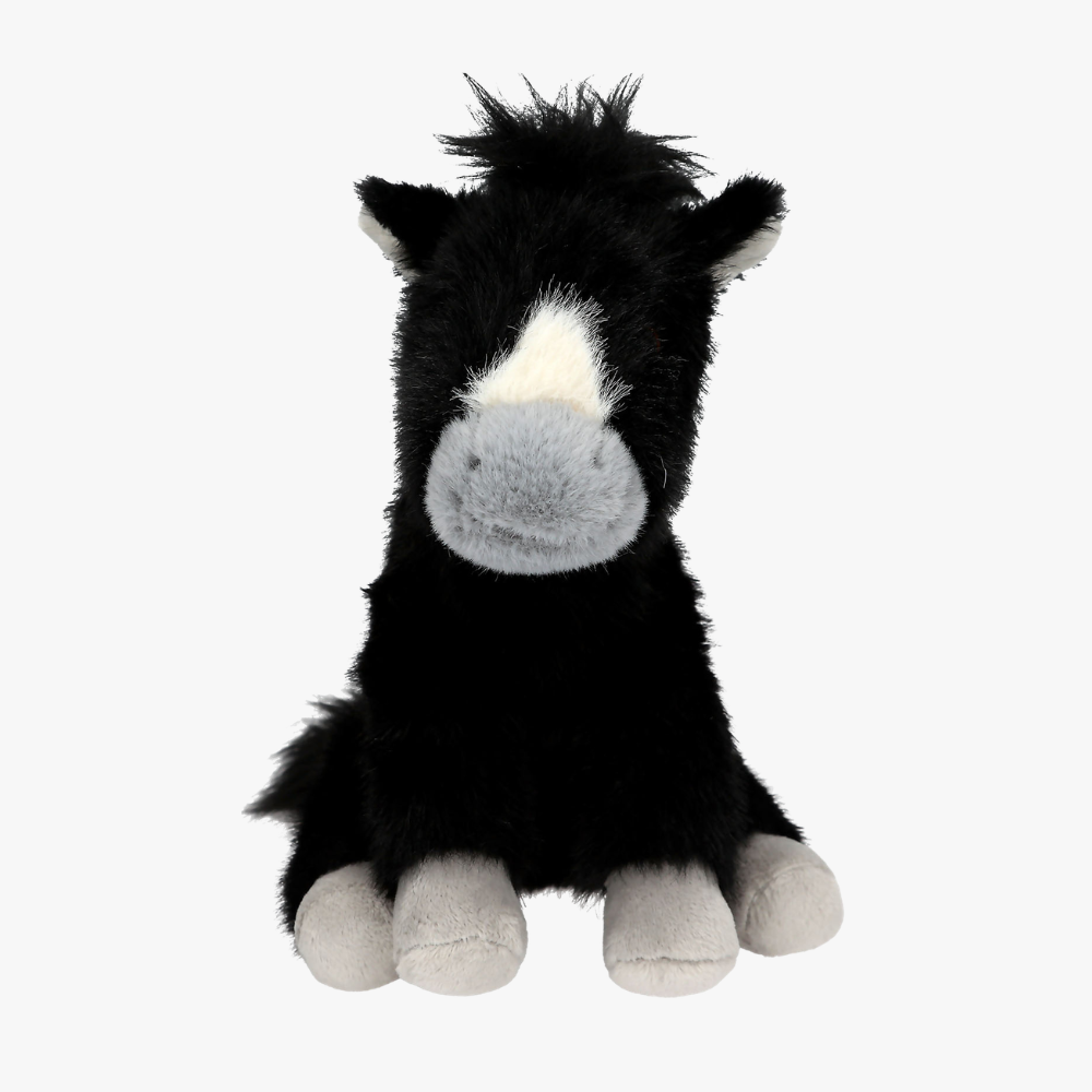 Miss Melody Plush Horse Black