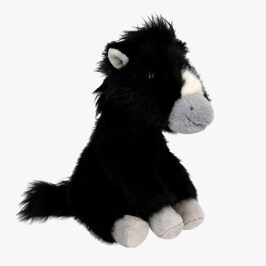 Miss Melody Plush Horse Black