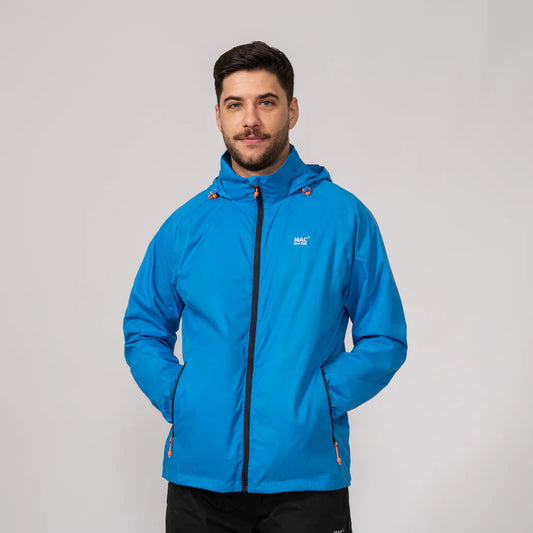 Mac (no Sac) Waterproof Jacket Medium- Ocean Blue
