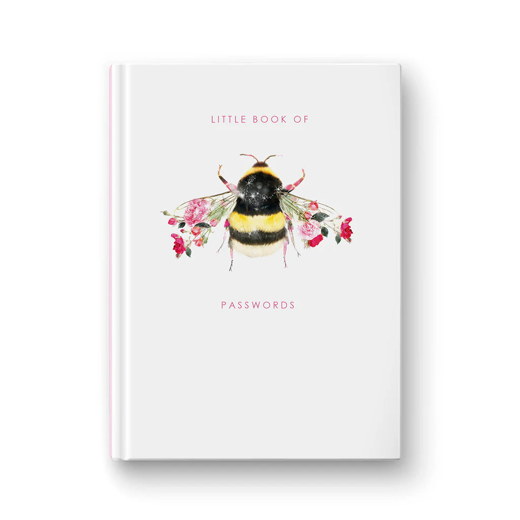 Botanical Bee Password Book