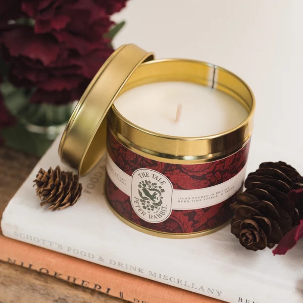 Redcurrant & Clove Candle in a Matt Gold Tin
