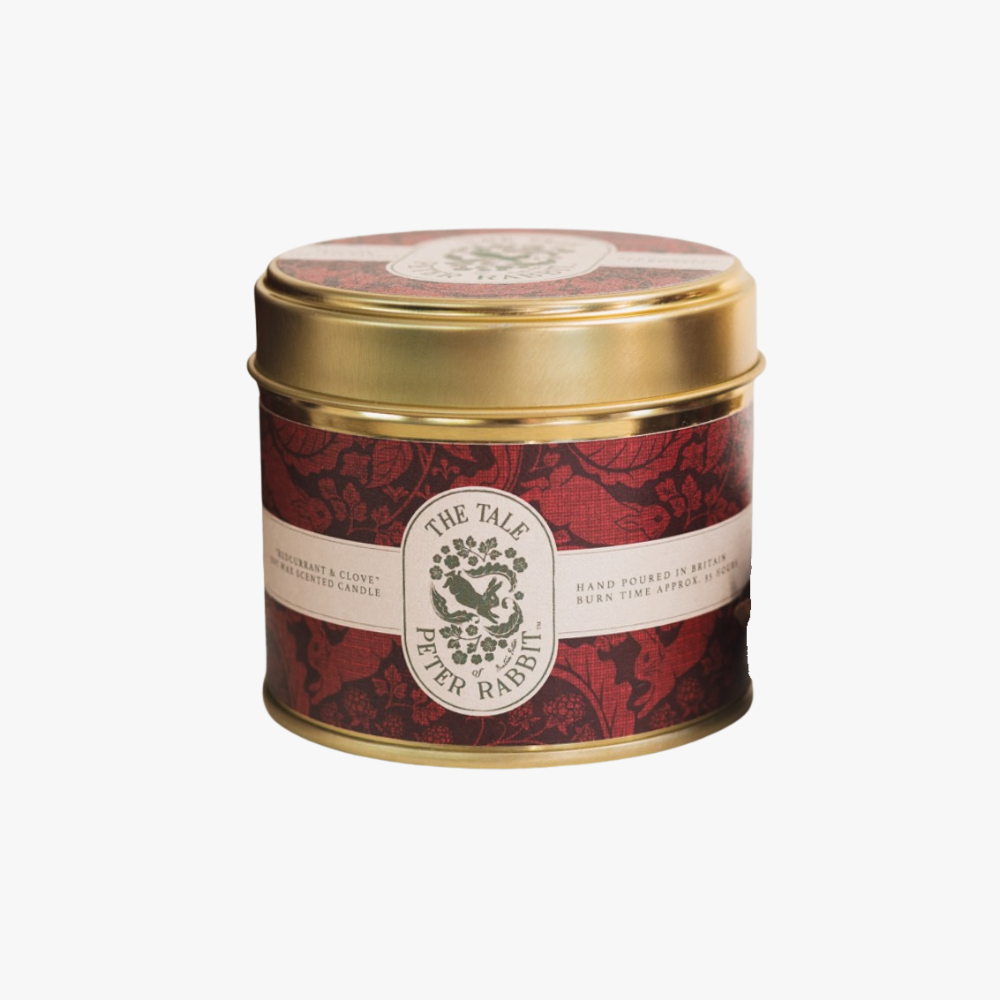 Redcurrant & Clove Candle in a Matt Gold Tin