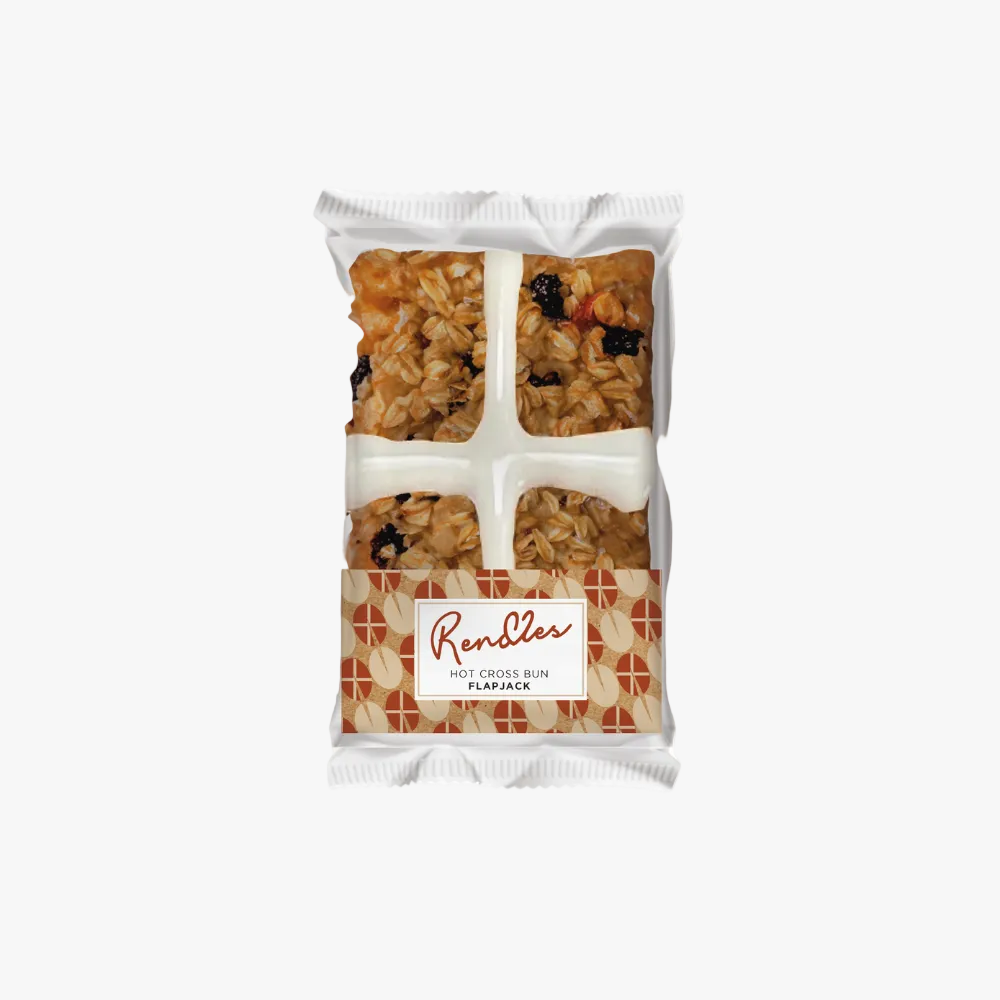 Rendles Hot Cross Bun Flapjack